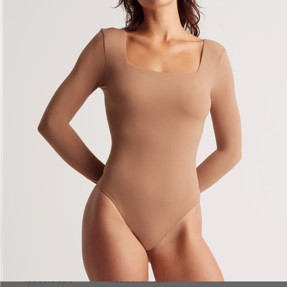 Quince mocha second skin body suit